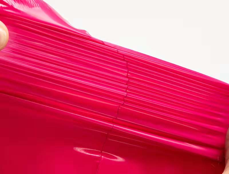 庆元玫红色快递袋-05